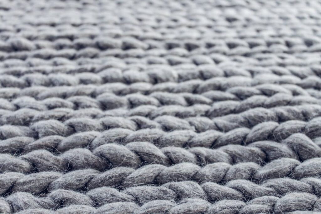 Struktura wełny merino