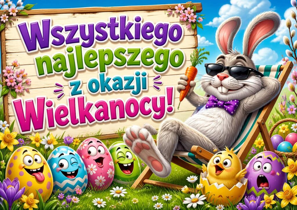 Życzenia wielkanocne zabawne